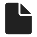 Document SVG Icon
